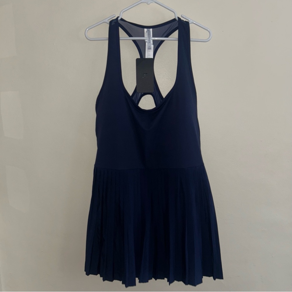 NWT Fabletics Pleated Active Mini Dress